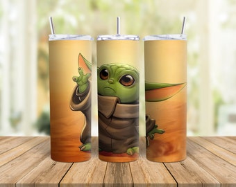 Grogu Stainless Steel Tumbler