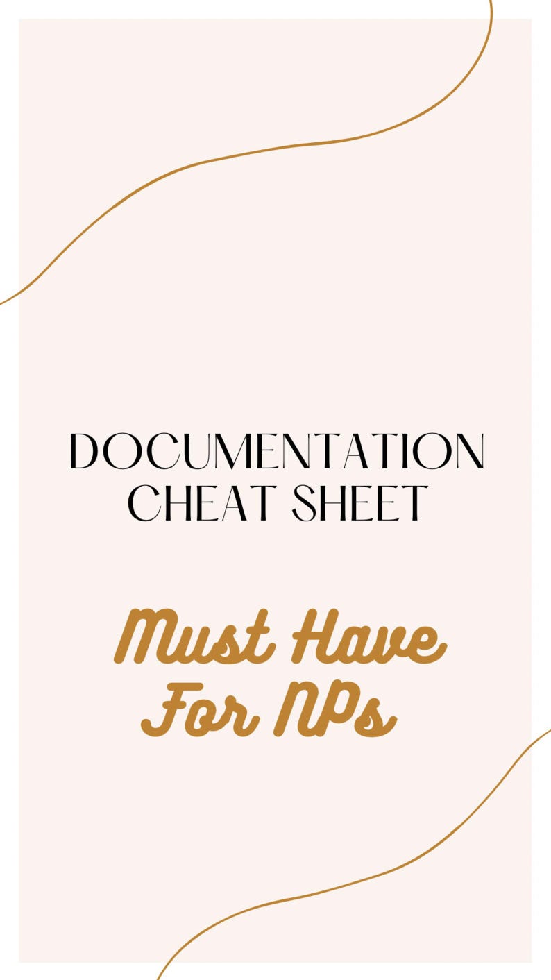 Bundle Lab & Documentation Cheat Sheet - Etsy