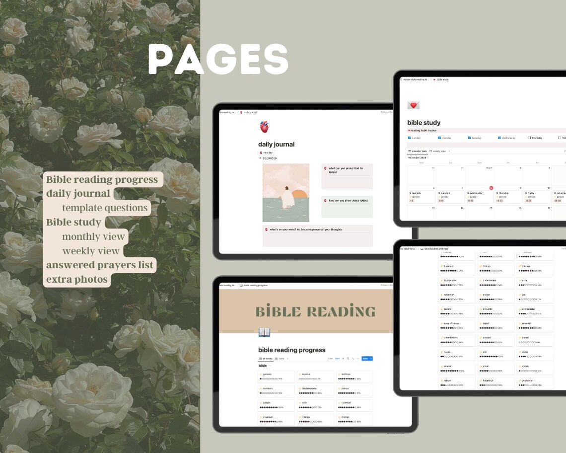 Notion Bible Study Template Bible Reading Progress Tracker Prayer Notion Bible Study Template Bible Reading Progress Tracker Prayer