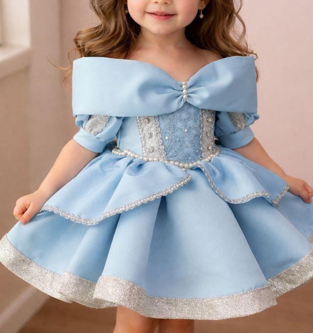 denim western dress Barbara Denim Tiered Midi Dress  VALEDOR Western