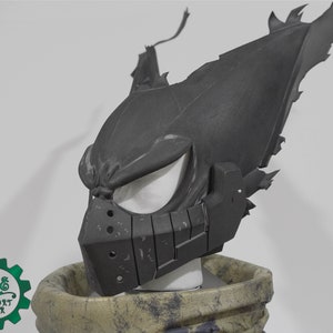 Cosplay Hero Basic & Weathered Digital Foam Cowl Pattern