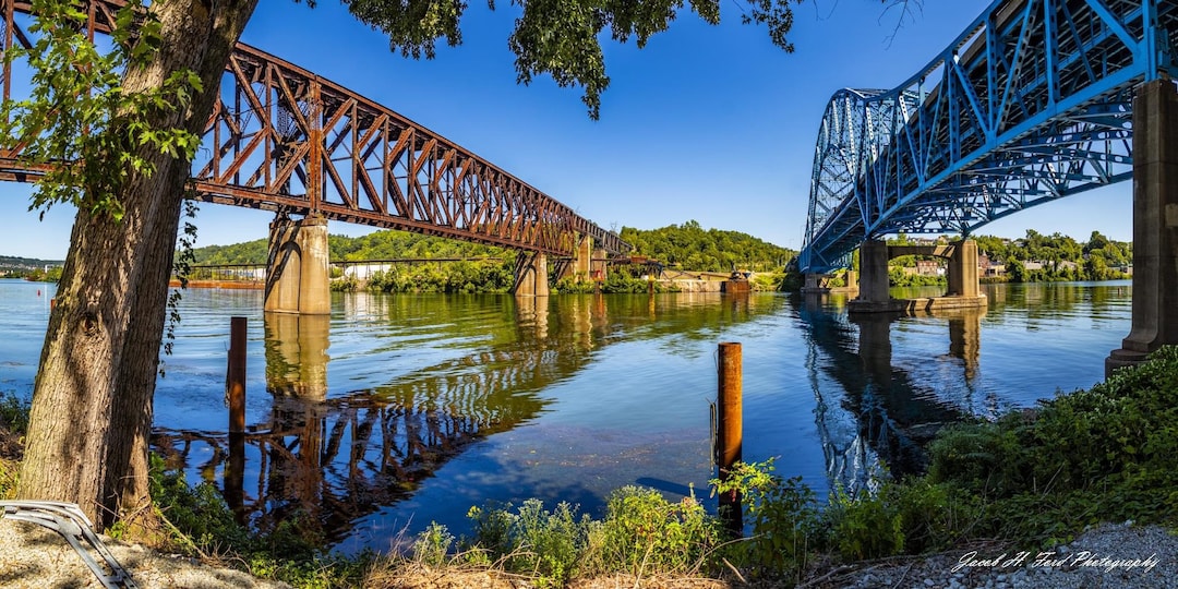 Belle Vernon Belle Vernon Bridge and Speers Railroad Bridge Over