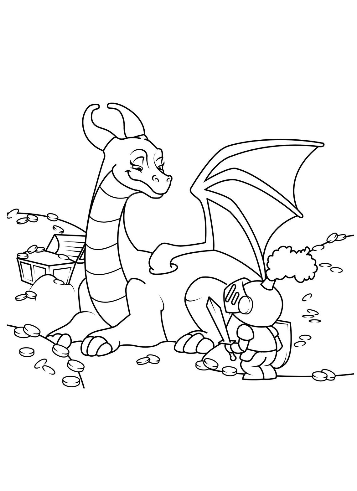 Buy Unleash Your Creativity With Our Beautiful Dragon Coloring Pages