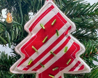 Felt Christmas Tree Cake Ornament