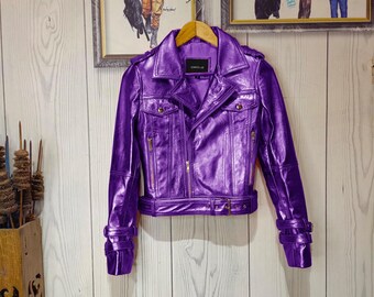 ジャケット・アウター [muguet] heart pocket leather jacket muguet heart pocket leather jacket - メルカリ