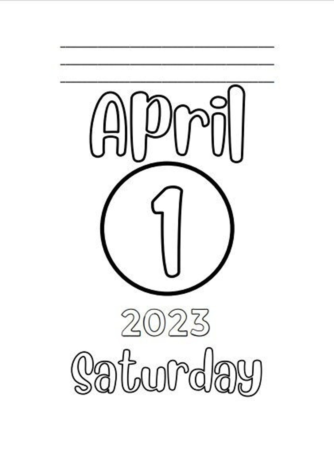 printable-monthly-calendar-pdf-worksheet-calendar-tear-away-etsy
