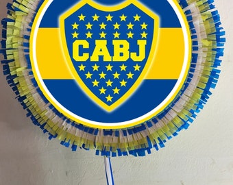Birthday pinata Boca Juniors Soccer futbol Party Supplies pinata