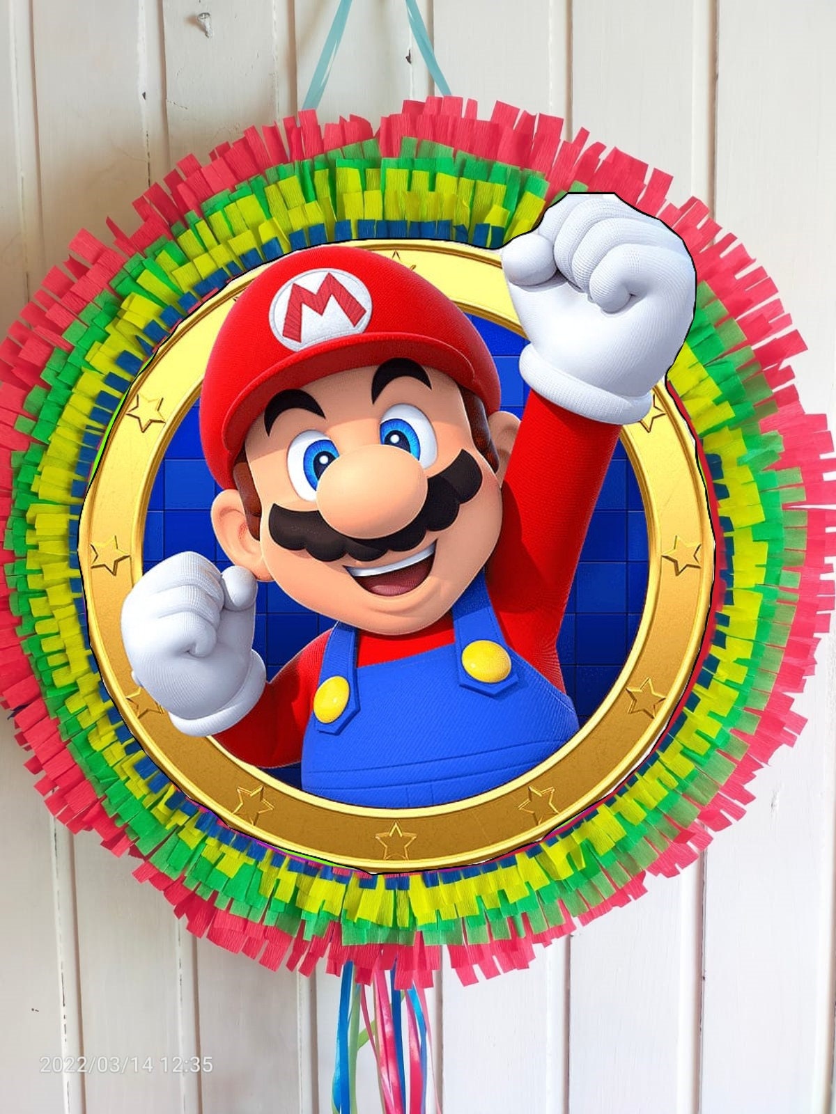 Birthday pinata Luigi or Mario Bross Movie Birthday Party pinata