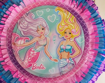 Birthday pinata Barbie Mermaid Party Supplies pinata