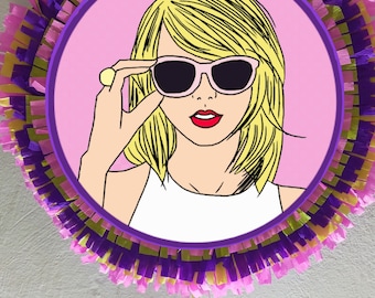 Pinata d'anniversaire Taylor Swift chanteuse Girls Birthday Party pinata