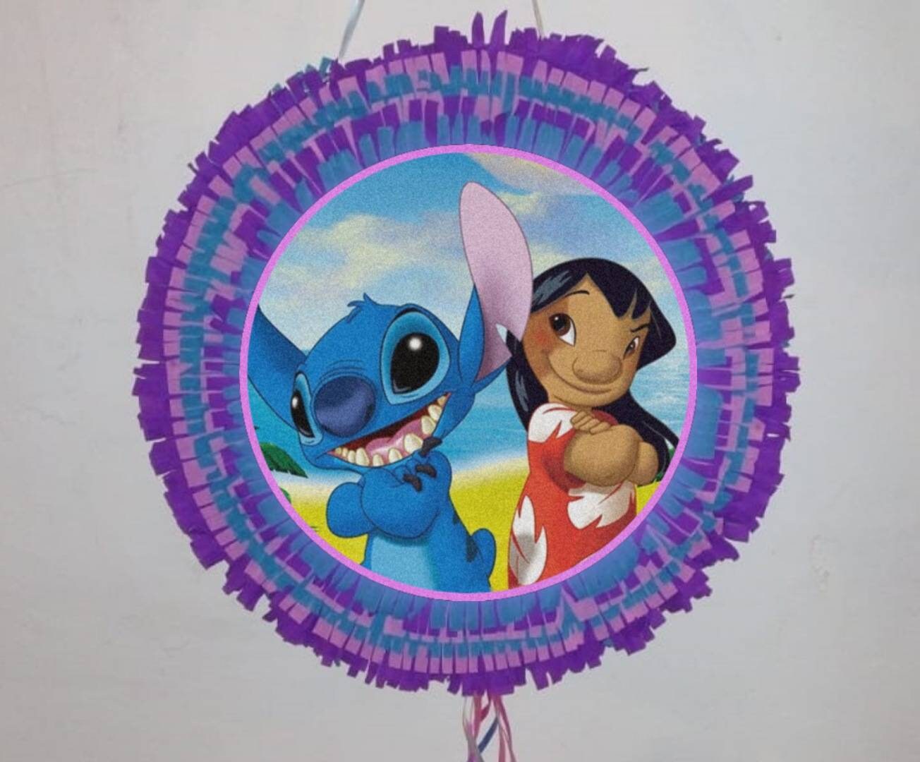 PIÑATA STITCH/ANGEL 💙🩷 #benditapiñata #piñatastitch #piñataangel  #piñatasargentina #piñatastitchyangel