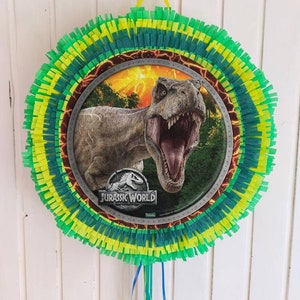 Birthday pinata Jurassic world Park Dinosaur Party Supplies image 1