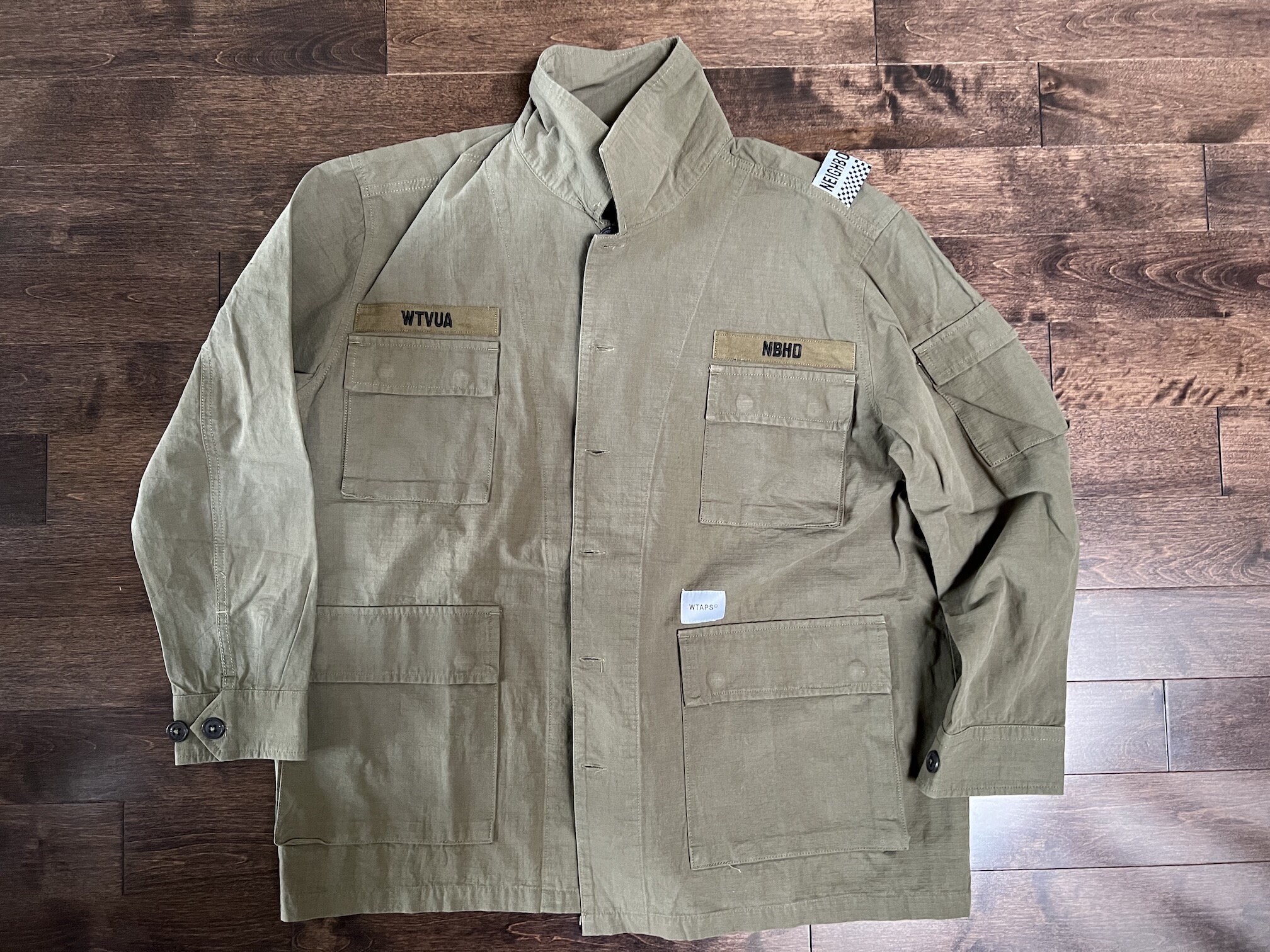 Wtaps × Neighborhood Jungle LS Shirt 「神戸」 メンズ