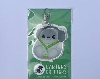 Porte-clés hamster avec tour de cou tournesol - collection pour personnes handicapées
