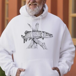 Tiger Musky svg dxf png Muskellunge Realistic Detailed Fishing Digital Download Laser Files image 3