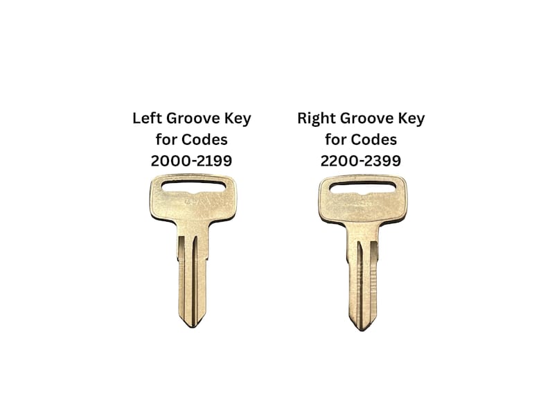 Polaris Keys Ranger, RZR, General, Sportsman Key Cut to Code 2000-2399 Bild 2