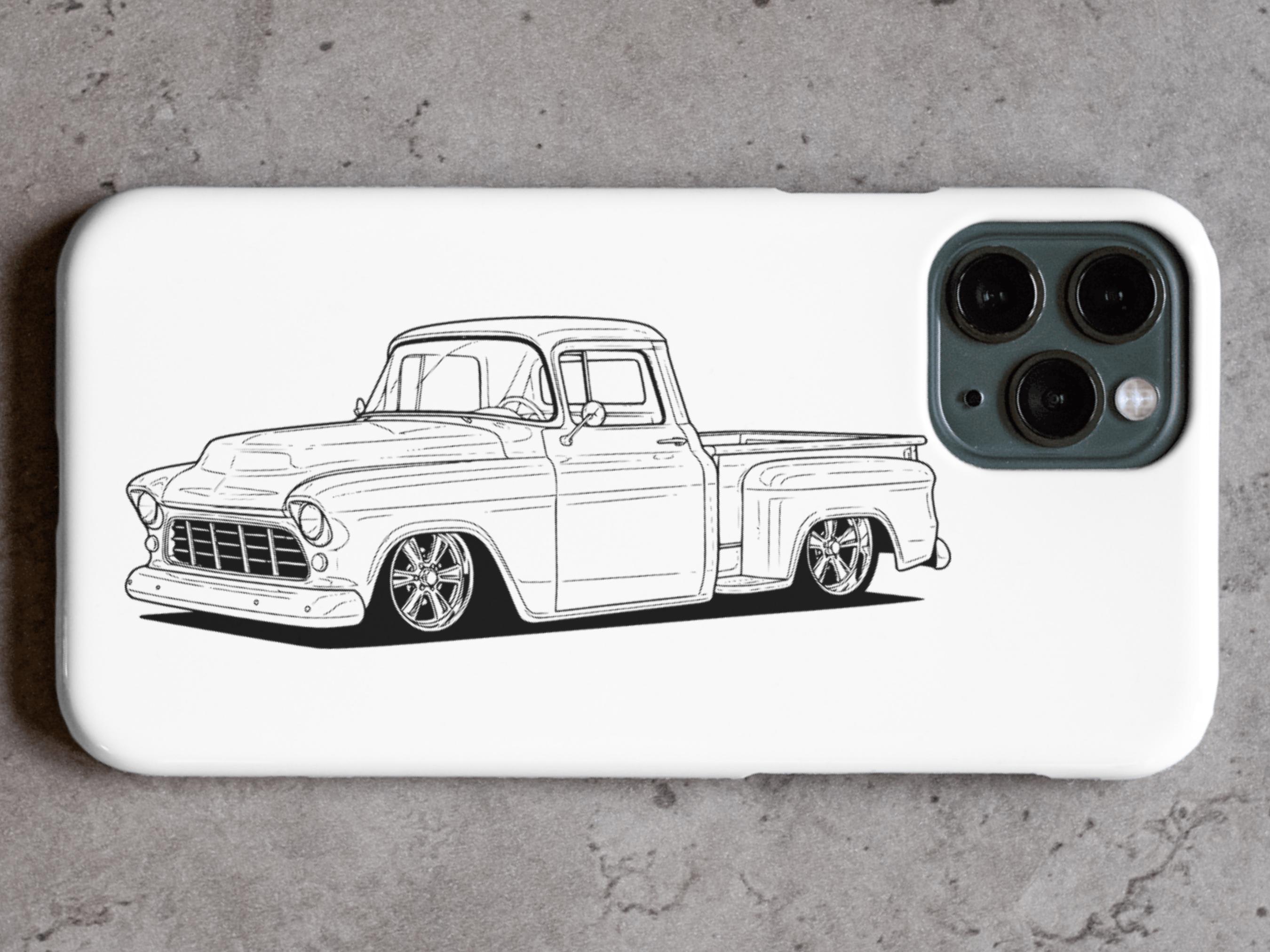 1957 Chevy Truck Svg Png Dxf Jpeg Chevrolet Apache (digital Download ...