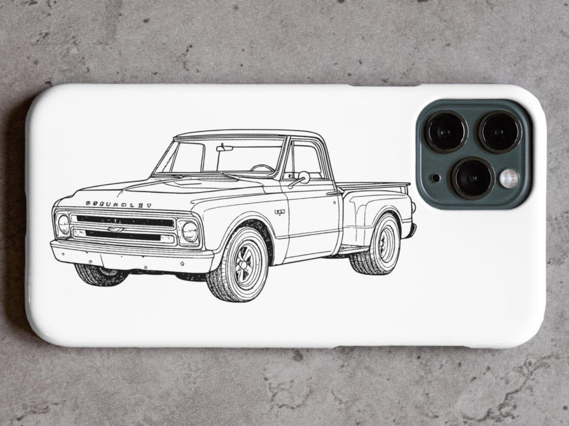 1967 Chevy C10 Truck Svg Png Dxf Jpeg Chevrolet (digital Download ...
