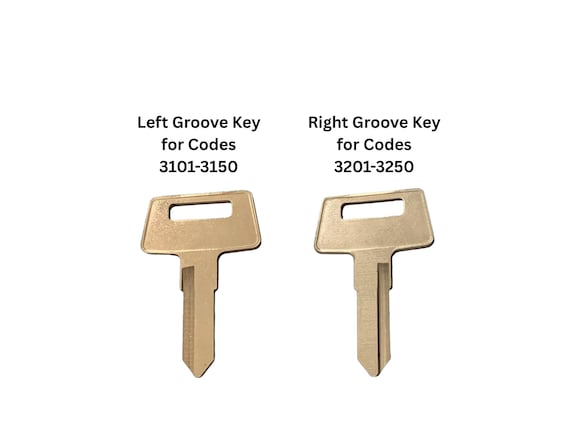 Kawasaki Keys Teryx Mule Ridge Key Cut to Code 3101-3150, 3201