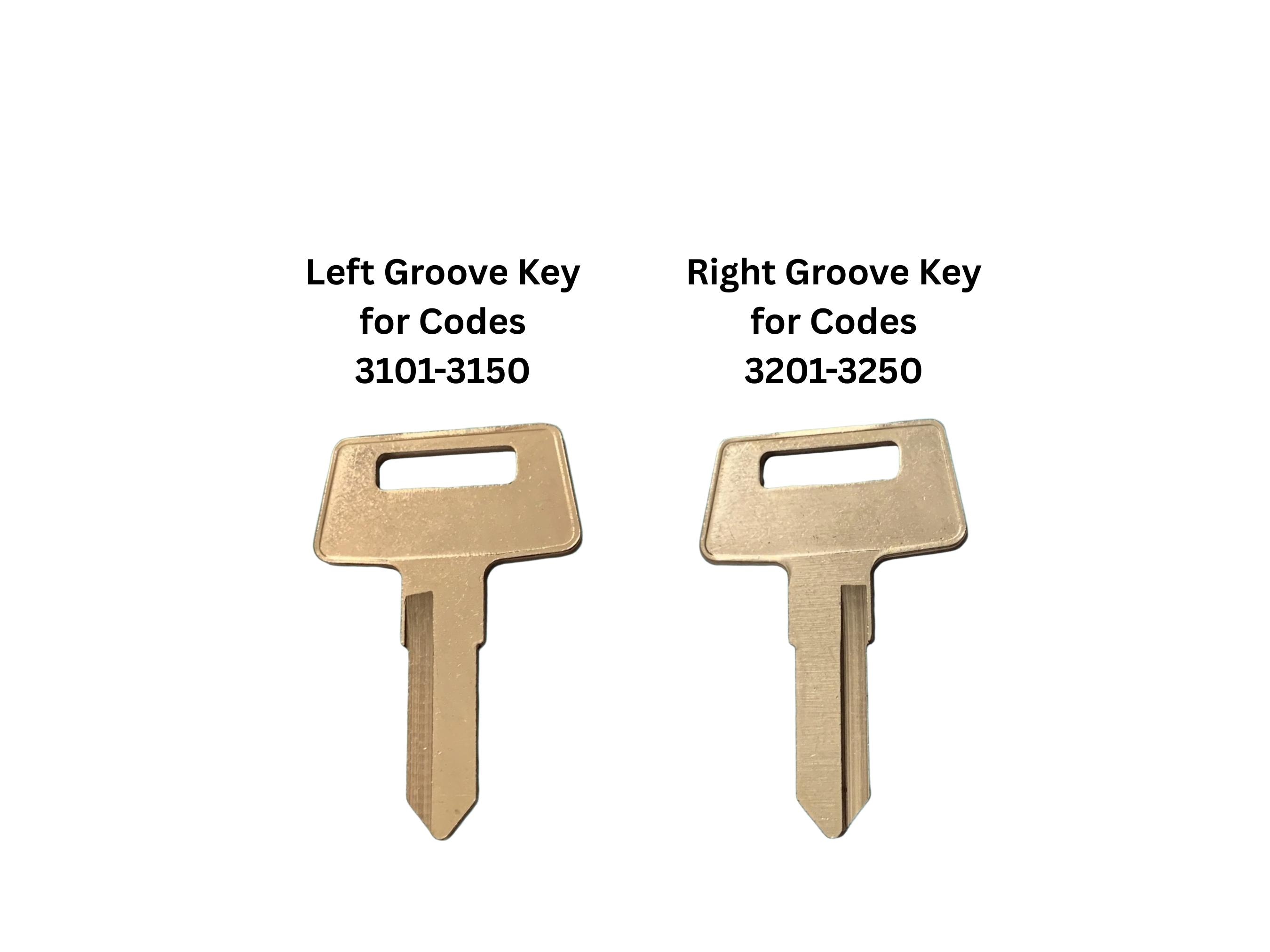 Kawasaki Keys Teryx Mule Ridge Key Cut to Code 3101-3150, 3201