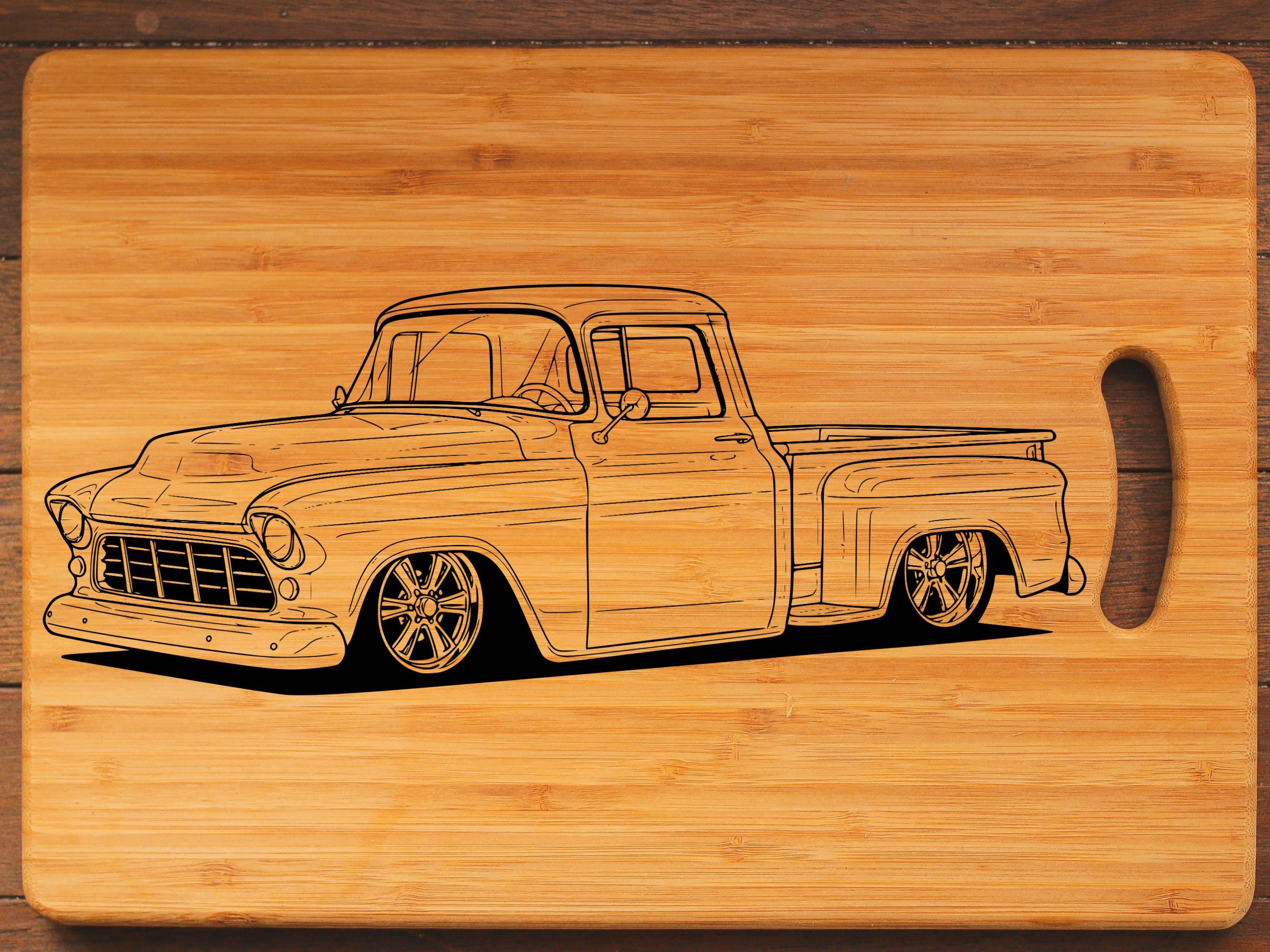 1957 Chevy Truck Svg Png Dxf Jpeg Chevrolet Apache (digital Download ...