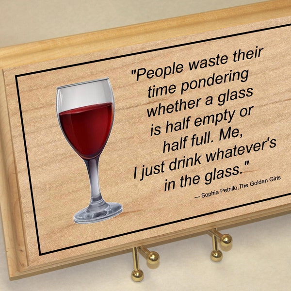 Glass Half Full Etsy