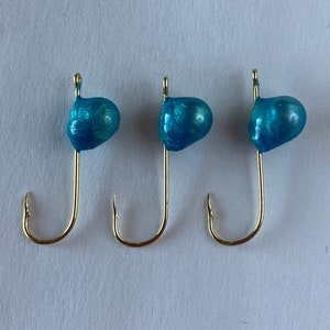 Set of Three Ice Fishing Jigs