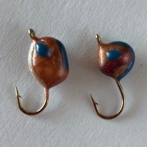 Set of Two Small Ice Fishing Jigs