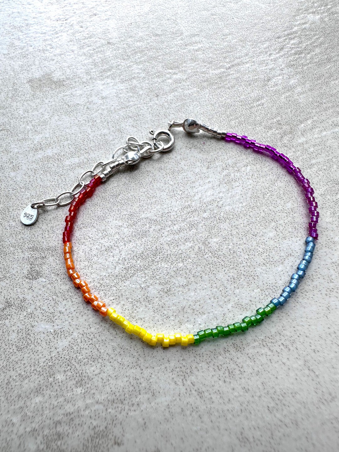 Rainbow Pride Bracelet - Etsy