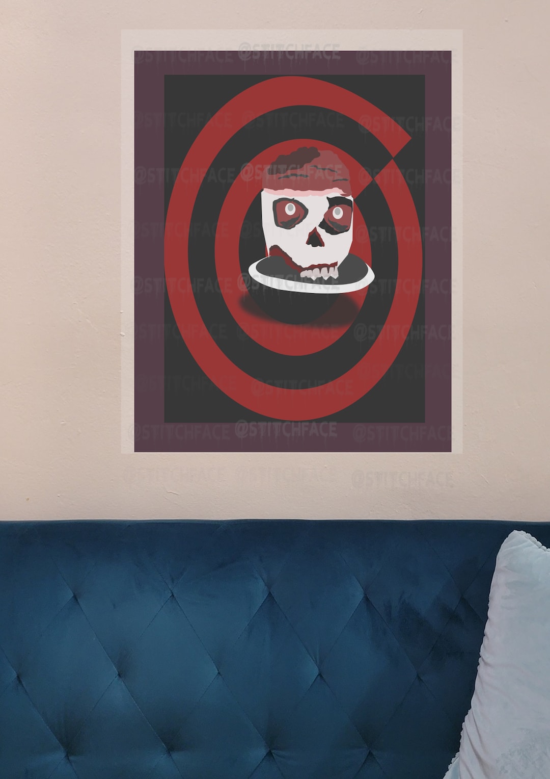 Creepypasta Custom Print Wall Art Print Wall Poster Digital Custom Art