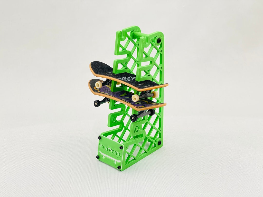 GREEN FINGERBOARD & Tech Deck Stand Rack for Six Boards Etsy