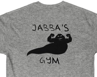 Camisa de Star Wars, Jabba the Hutt, camiseta de gimnasia