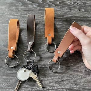 Handmade Leather Keychain