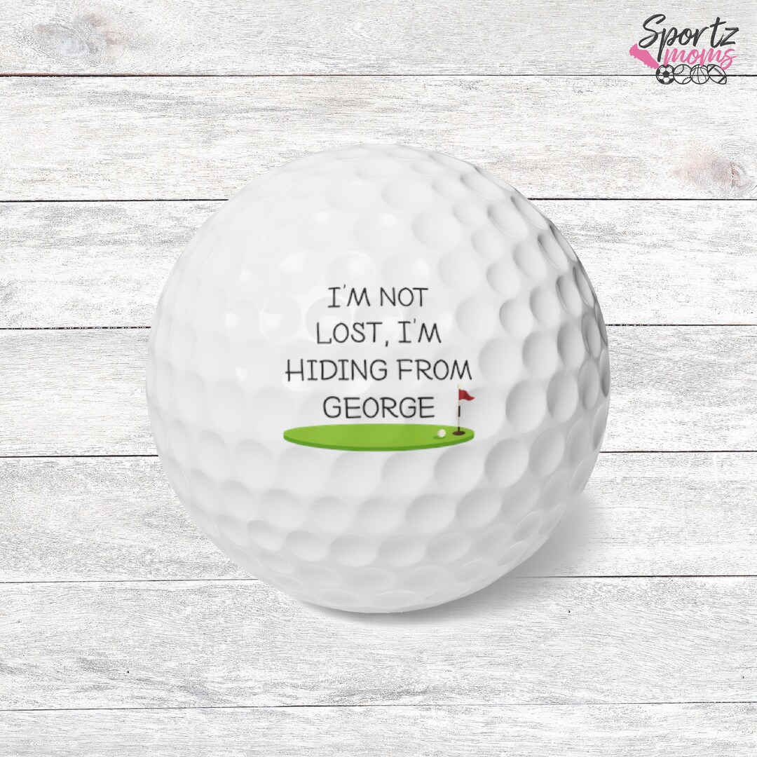 Personalized Golf Balls Personalized Golf Custom Golf Balls Etsy