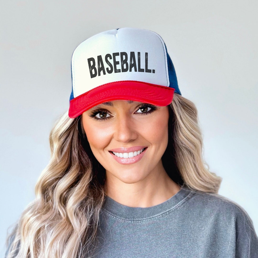 Baseball Mom Trucker Hat, Custom Baseball Hat Cap, Baseball Mom Dad Son