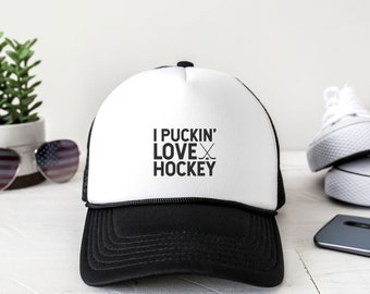 Hockey Mom Hat, Hockey Hat, Hockey Hat Mom, Hockey Mom Dad Son Daughter Coach Gift, Hockey Gifts, Sport Hat, Game Day Hat