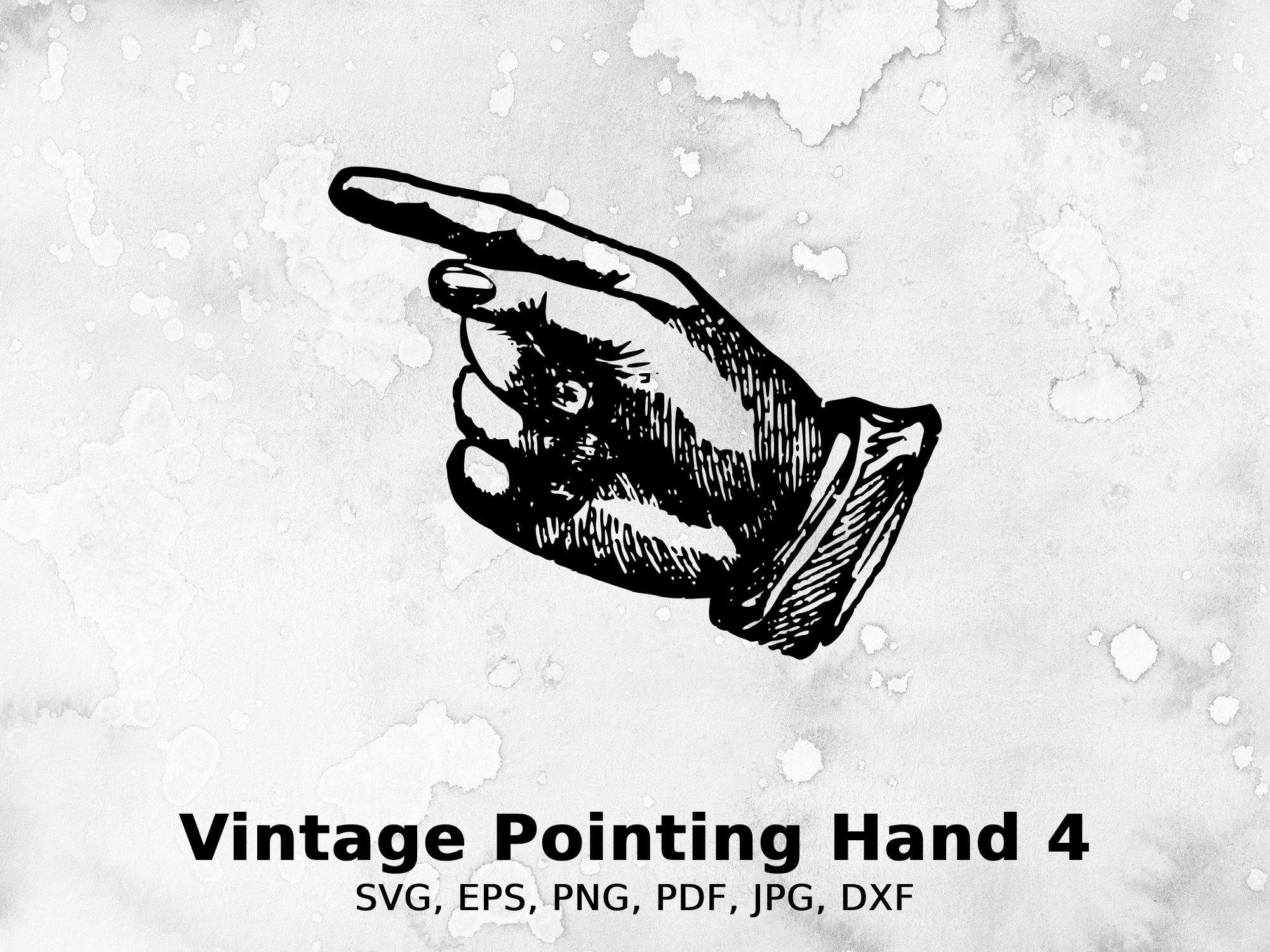 Victorian Pointing Hand - Etsy