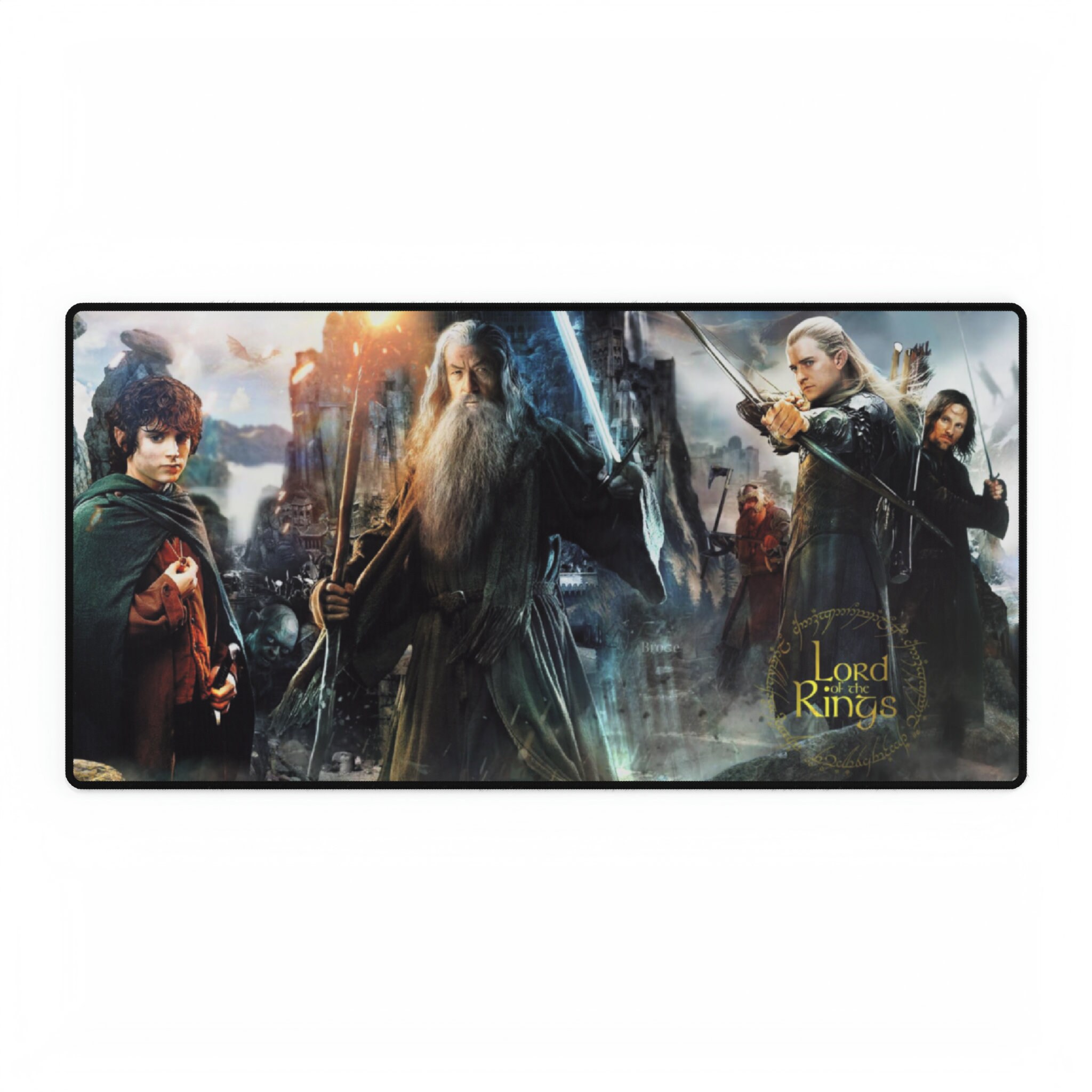 Frodo Mouse The Lord of the Rings, LOTR Mouse Pad, Legolas, Aragorn, Frodo, Gandalf ...
