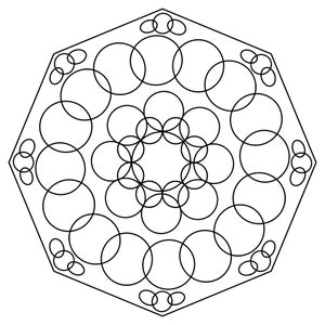 Downloadable and Printable Coloring Page or Template for Adults and ...