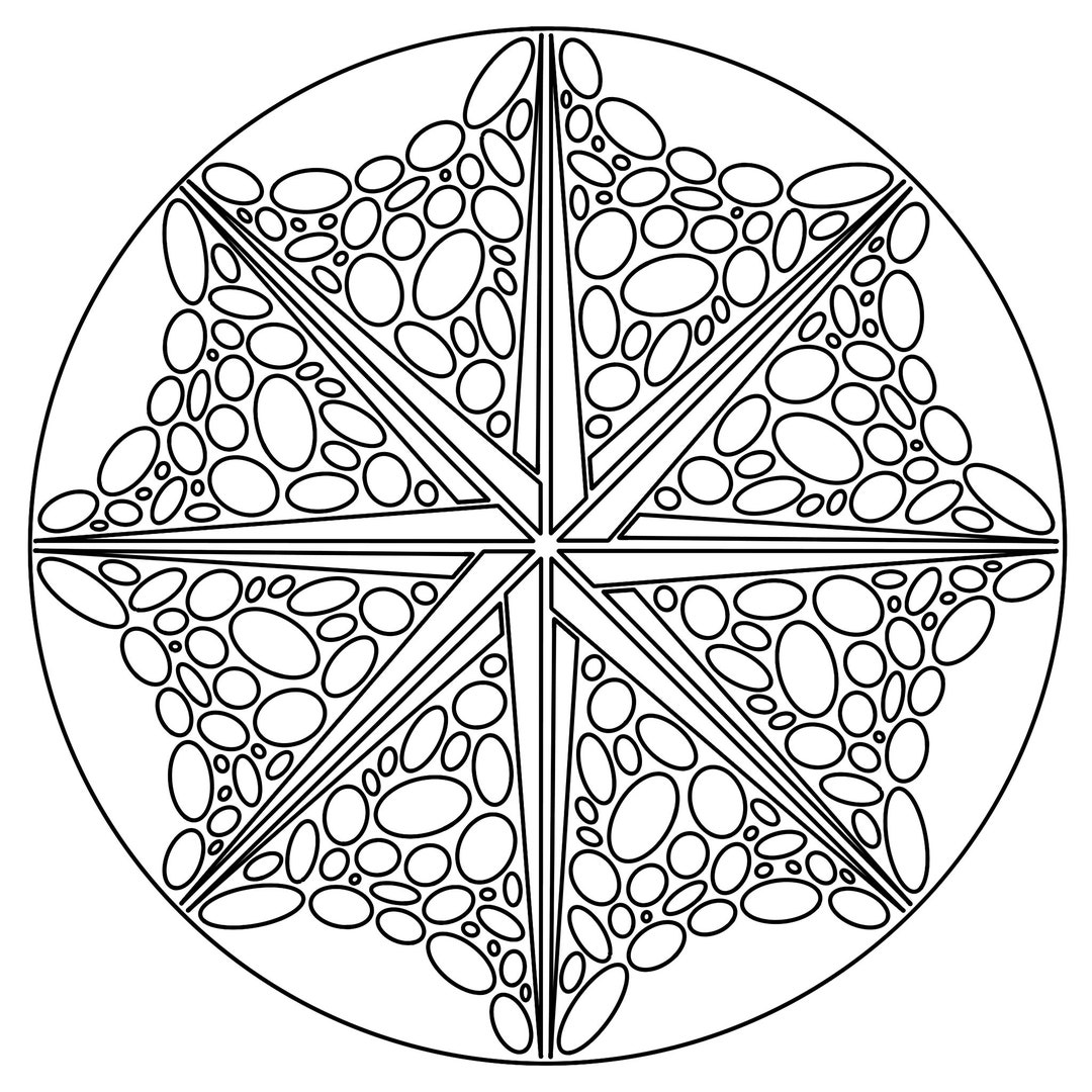 Downloadable and Printable Coloring Page or Template for Adults and ...