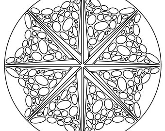 Downloadable and Printable Coloring Page or Template for Adults and ...