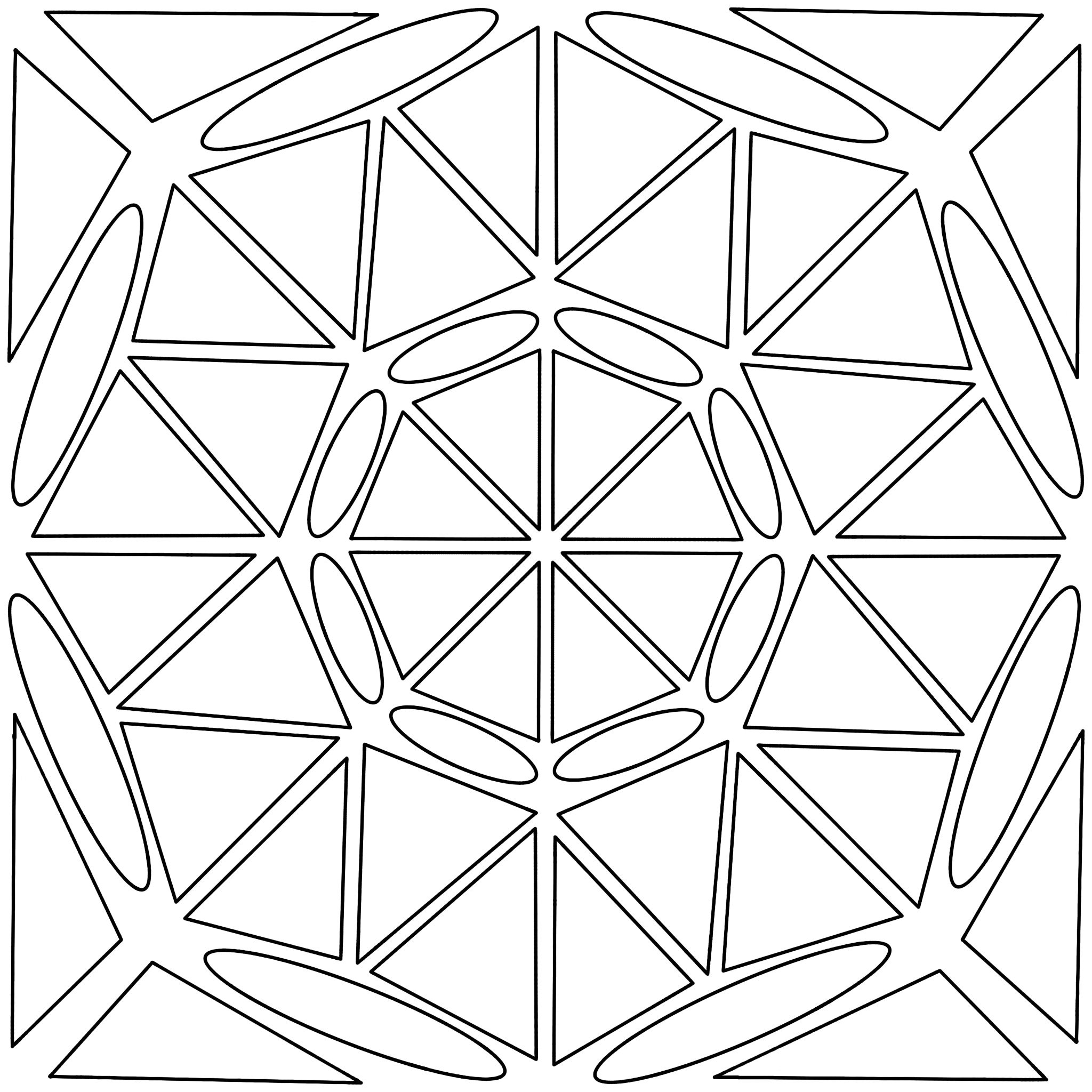 Downloadable and Printable Coloring Page or Template for Adults and ...