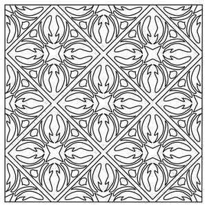 Downloadable and Printable Coloring Page or Template for Adults and Kids