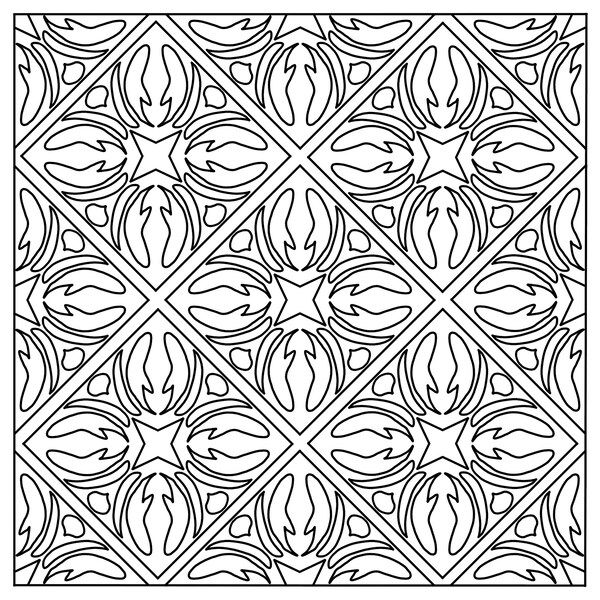 Downloadable and Printable Mandala Coloring Page or Template for Adults ...