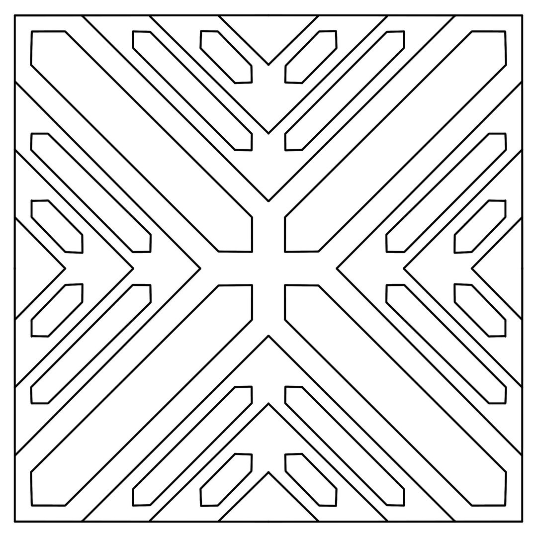 Downloadable and Printable Coloring Page and Template for Adults and ...