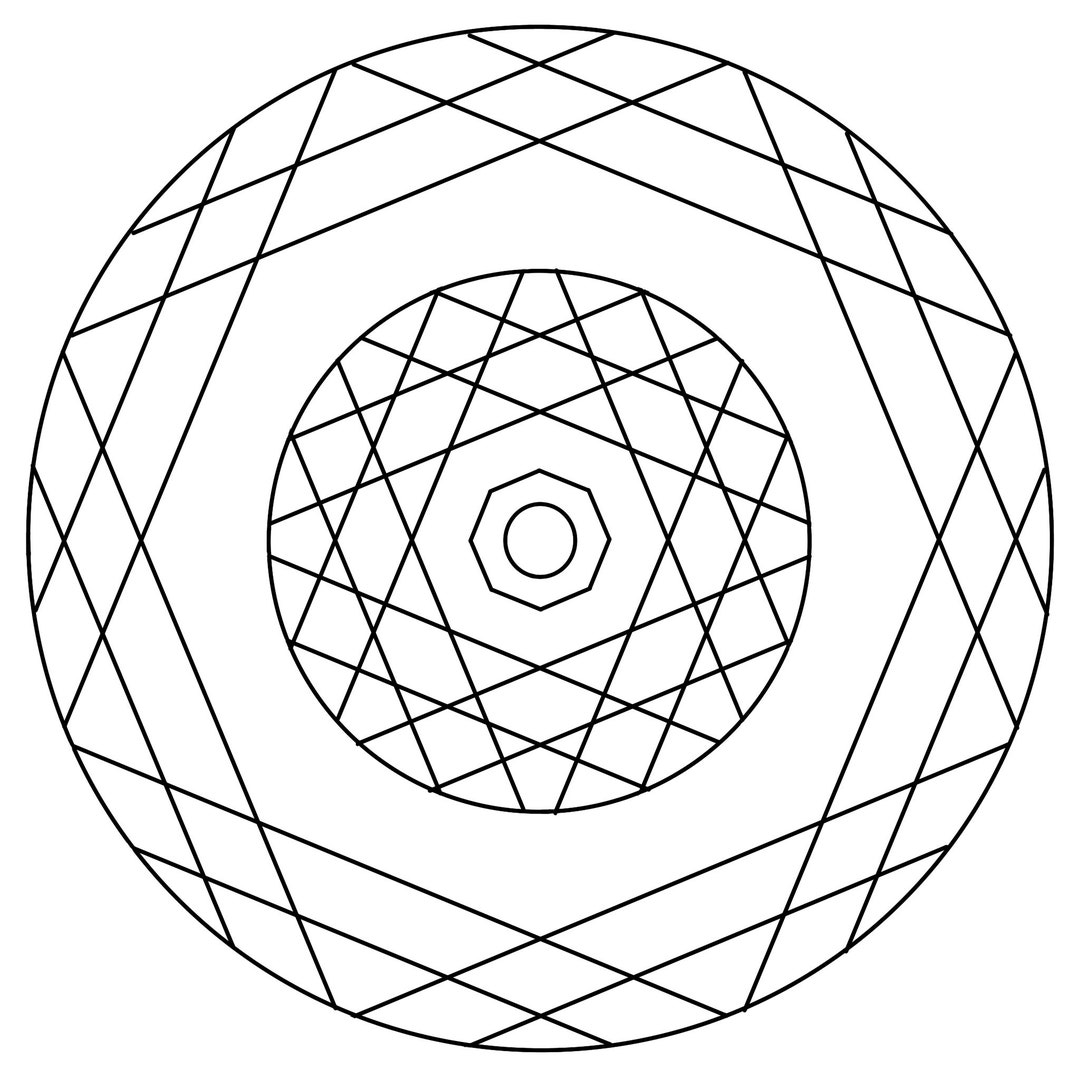 Downloadable and Printable Coloring Page or Template for Adults and ...