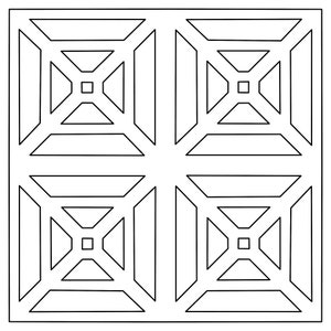 Downloadable and Printable Coloring Page or Template for Adults and Kids