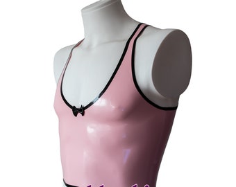 Feminine Latex Top for Men