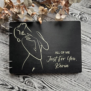 Best Personalized Gift For Boyfriend Husband For Your Eyes Only Boudoir Photo Album Anniversary Birthday Gift For Him Intimate Photo Book
