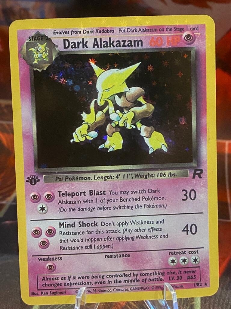 Alolan Nintales Blaziken Celesteela Alakazam Set of 7 Cards 